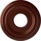 Ekena Millwork Classic Ceiling Medallion (Fits Canopies up to 7 1/4"), 12 3/8"OD x 4"ID x 1 1/8"P, Antique Copper CM12CLACS - alternate 1